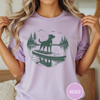 Paddleboard Dog  T-shirt