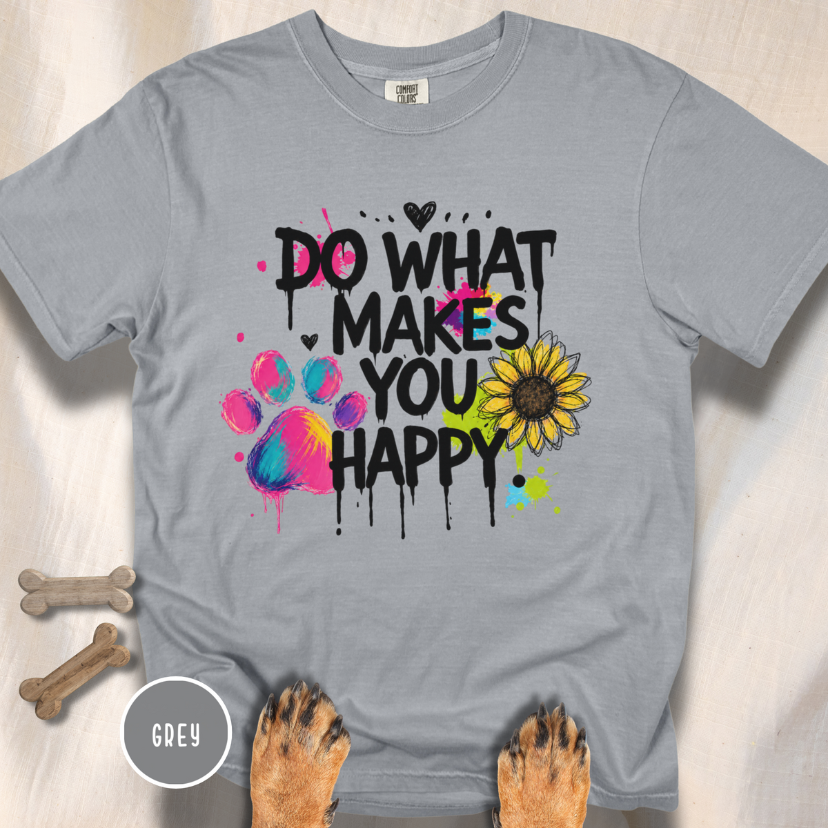 Do What Makes You Happy Sunflower T-shirt