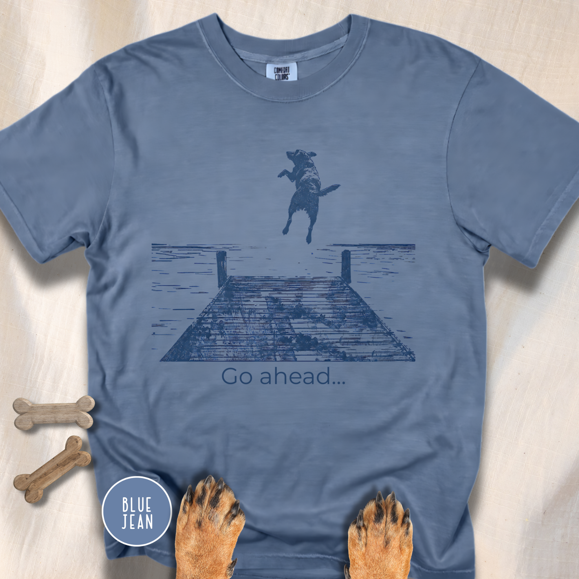 Go ahead...and Jump Dock Dog T-Shirt