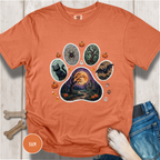 Haunted Trails Dog Paw T-Shirt