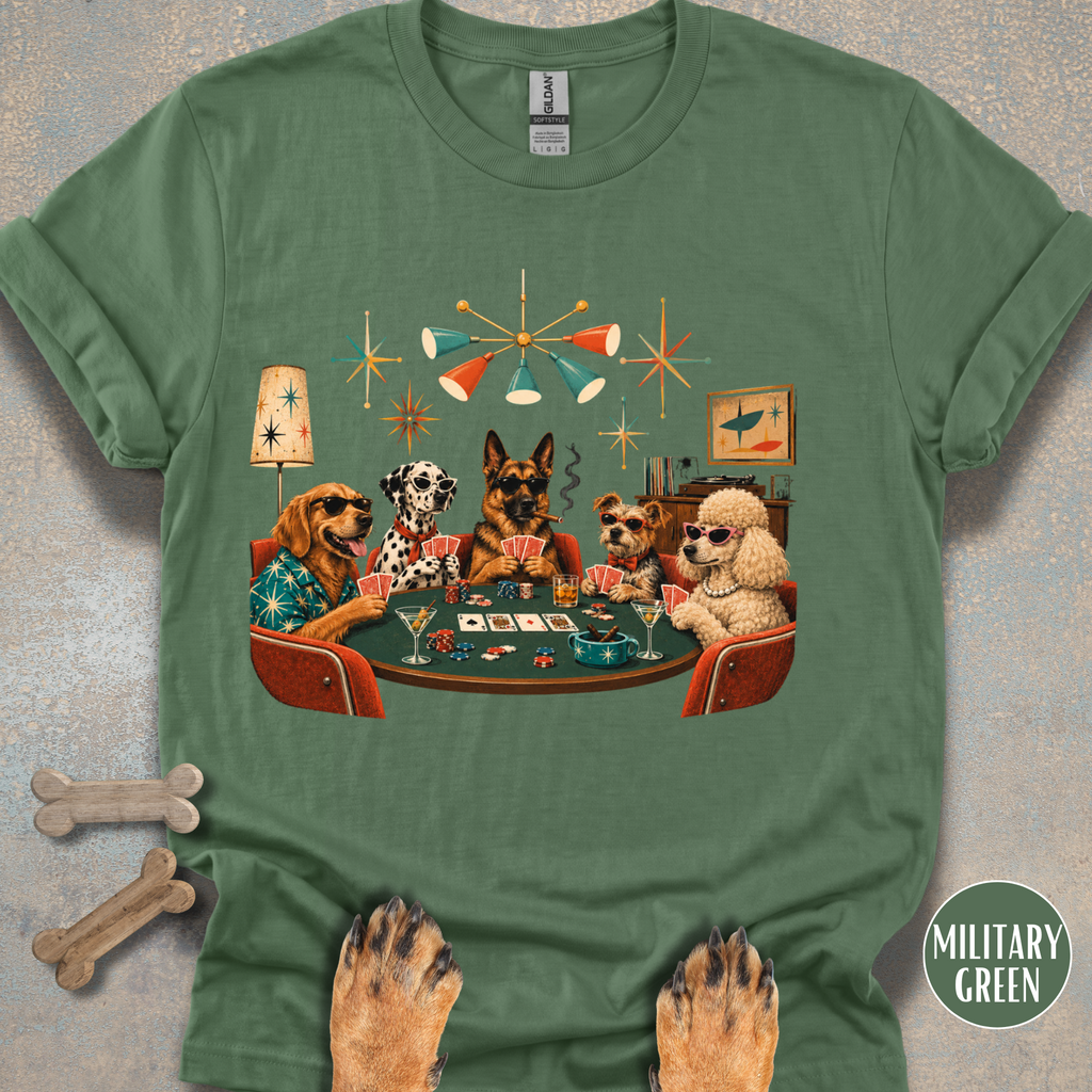 Dogs Playing Poker T-shirt