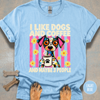 I Like Dogs & Coffee T-shirt