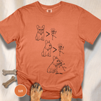 Frenchie > People Nom Nom  T-shirt