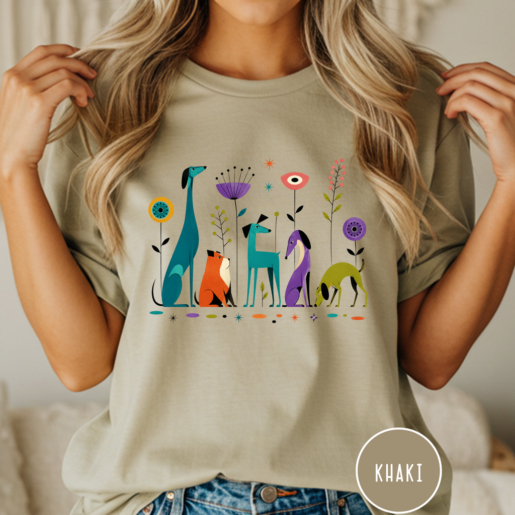 Atomic Dogs in the Garden of Strange T-shirt