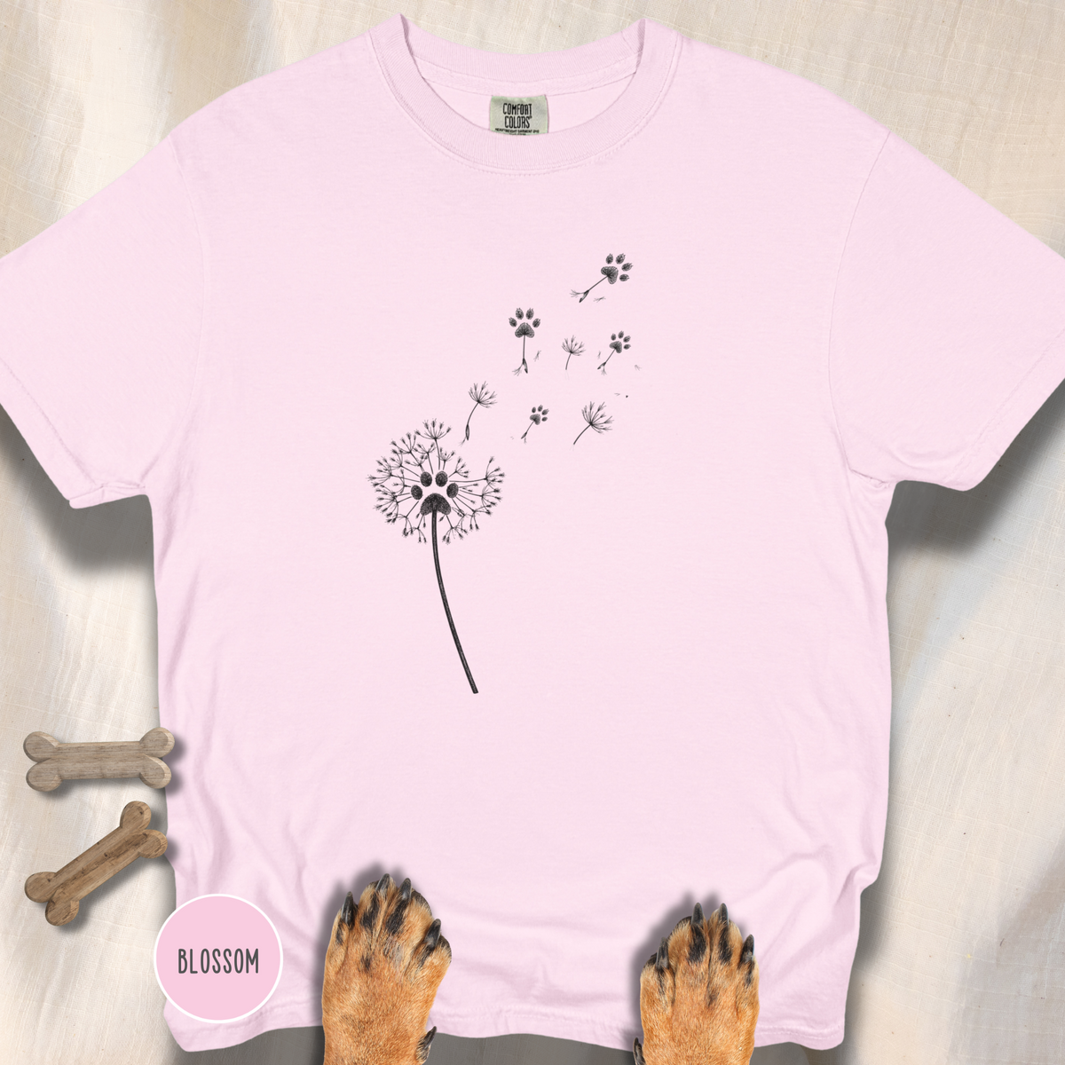 Dandelion Paw T-shirt