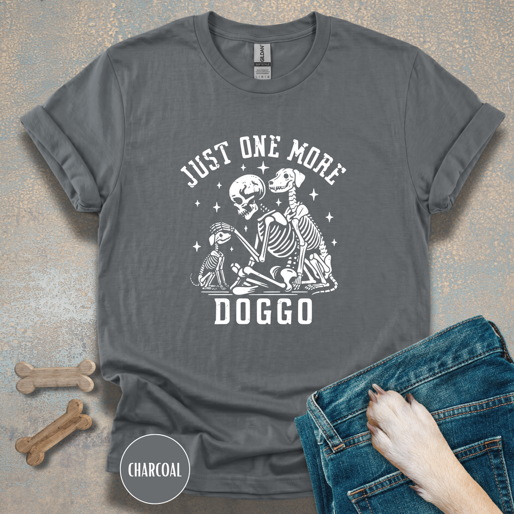 Just One More Doggo Tee | Skeleton Rescue Dog Lover T-shirt