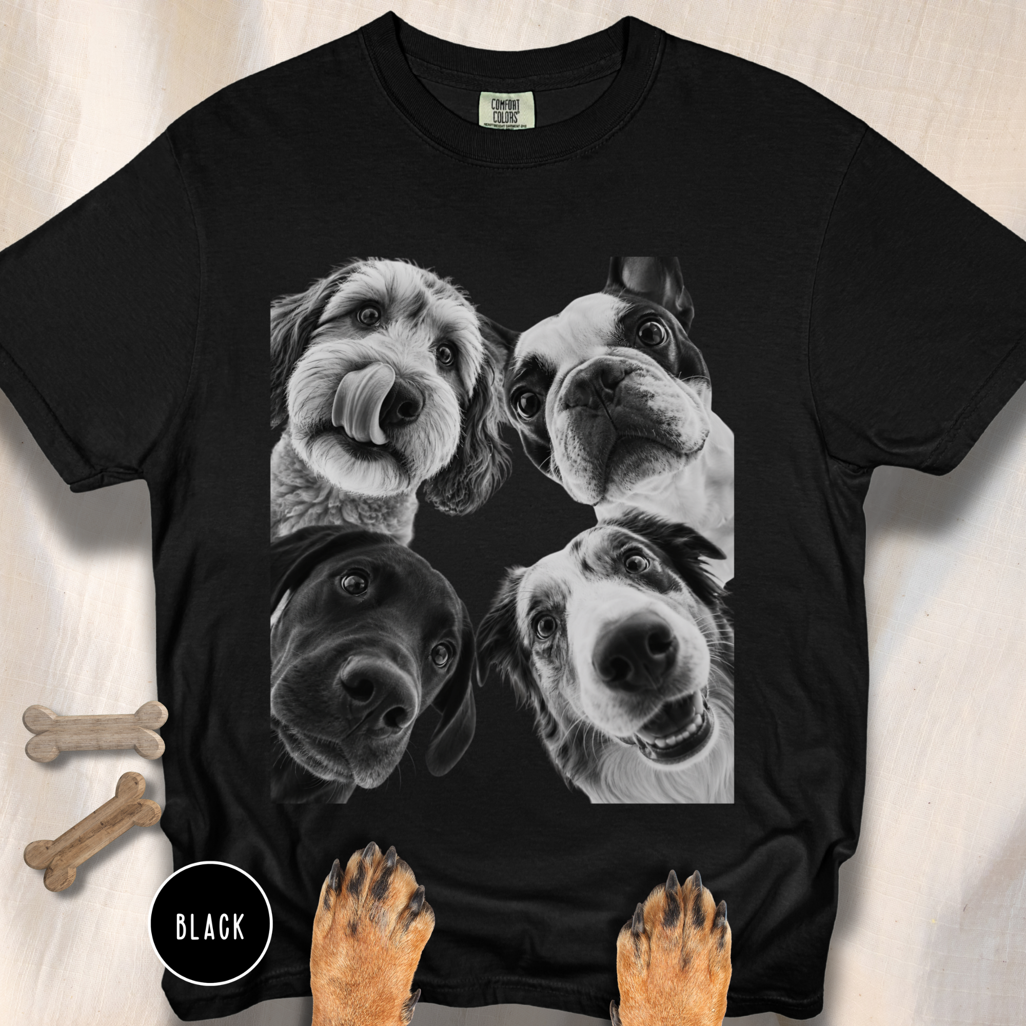 Four Dog Point of View T-shirt