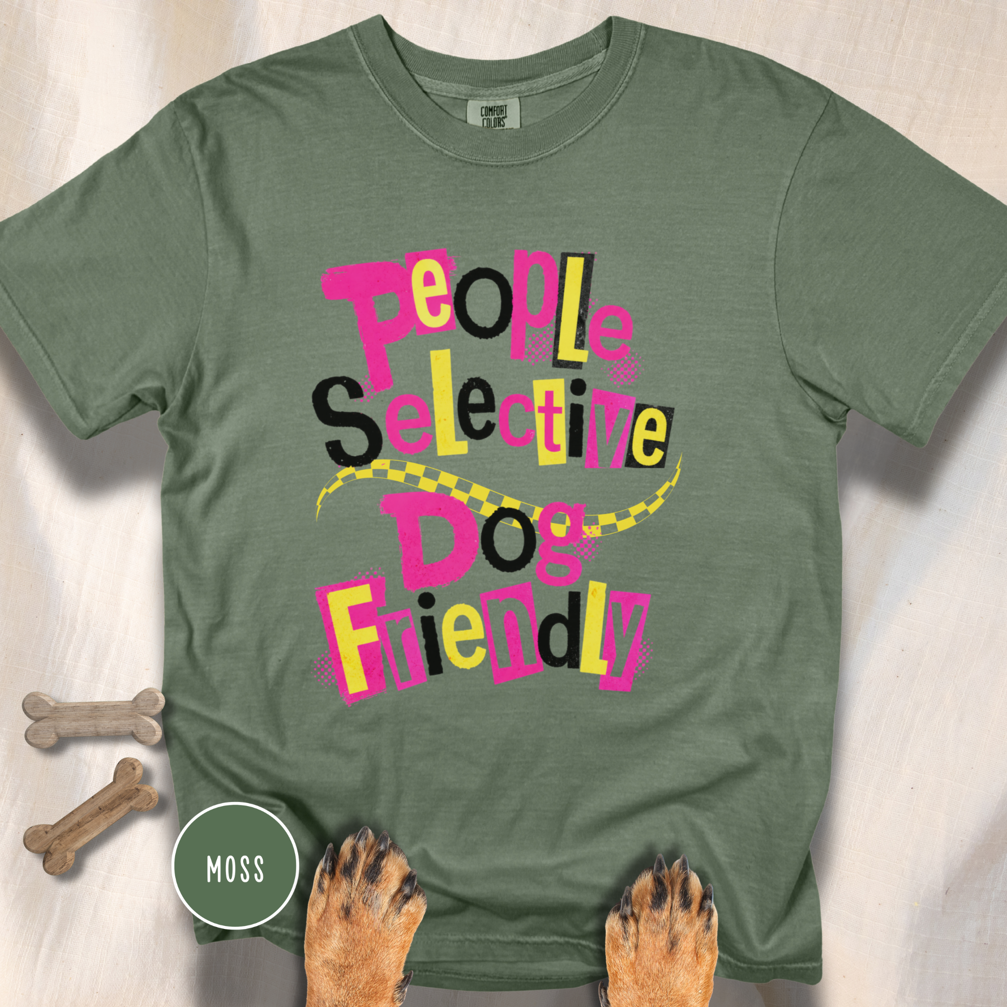 People Selective Dog Friendly T-shirt