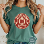 Service Human Do Not Pet  T-shirt