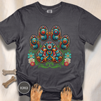 Groovy Mandela Paw Print T-shirt
