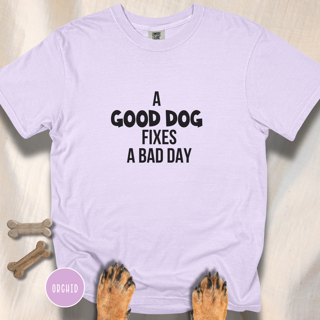 Good Dogs Fix Bad Days T-shirt