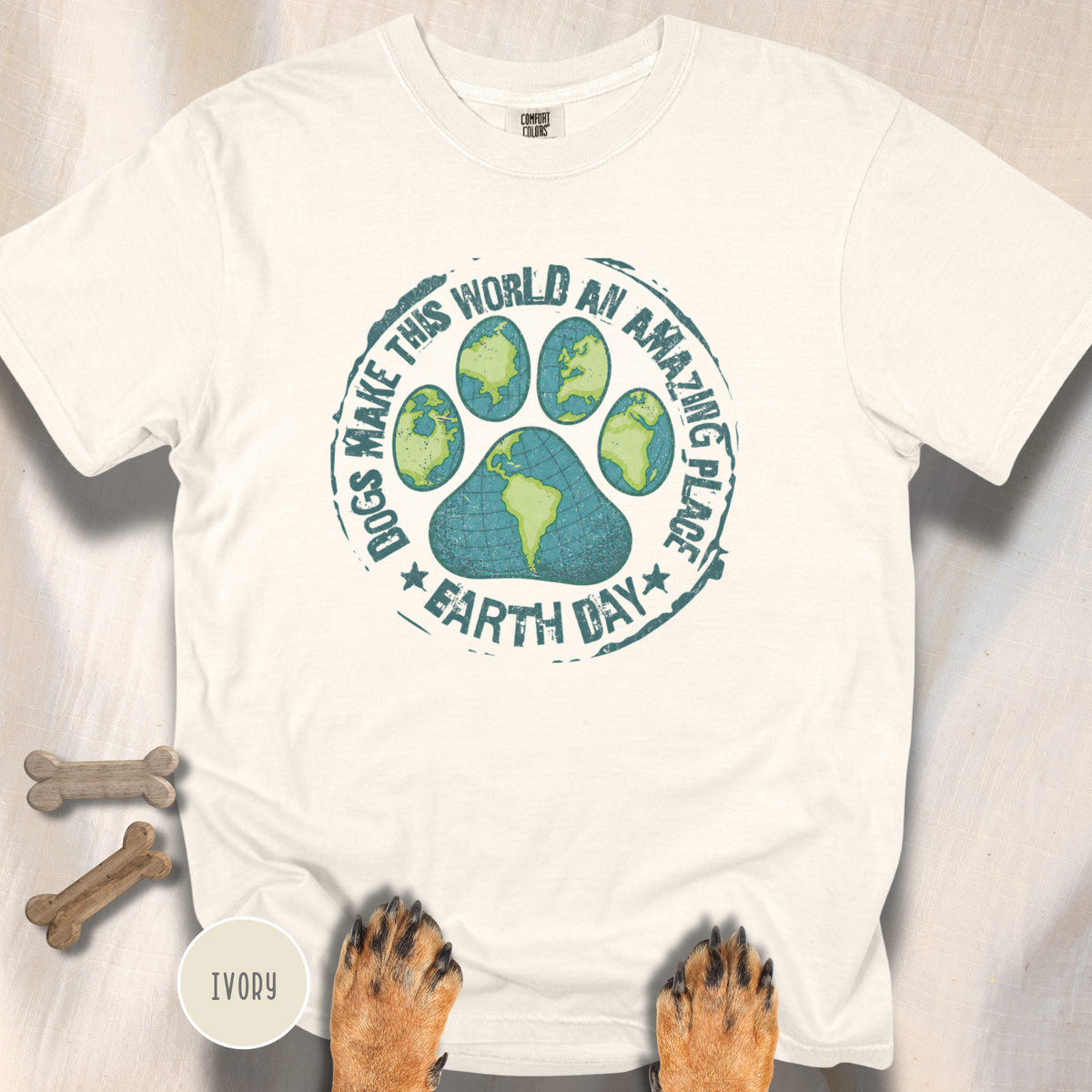 Dogs Make the World Amazing T-shirt