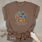 Desert Dog Lover Graphic T-Shirt for Adventure Dog Moms