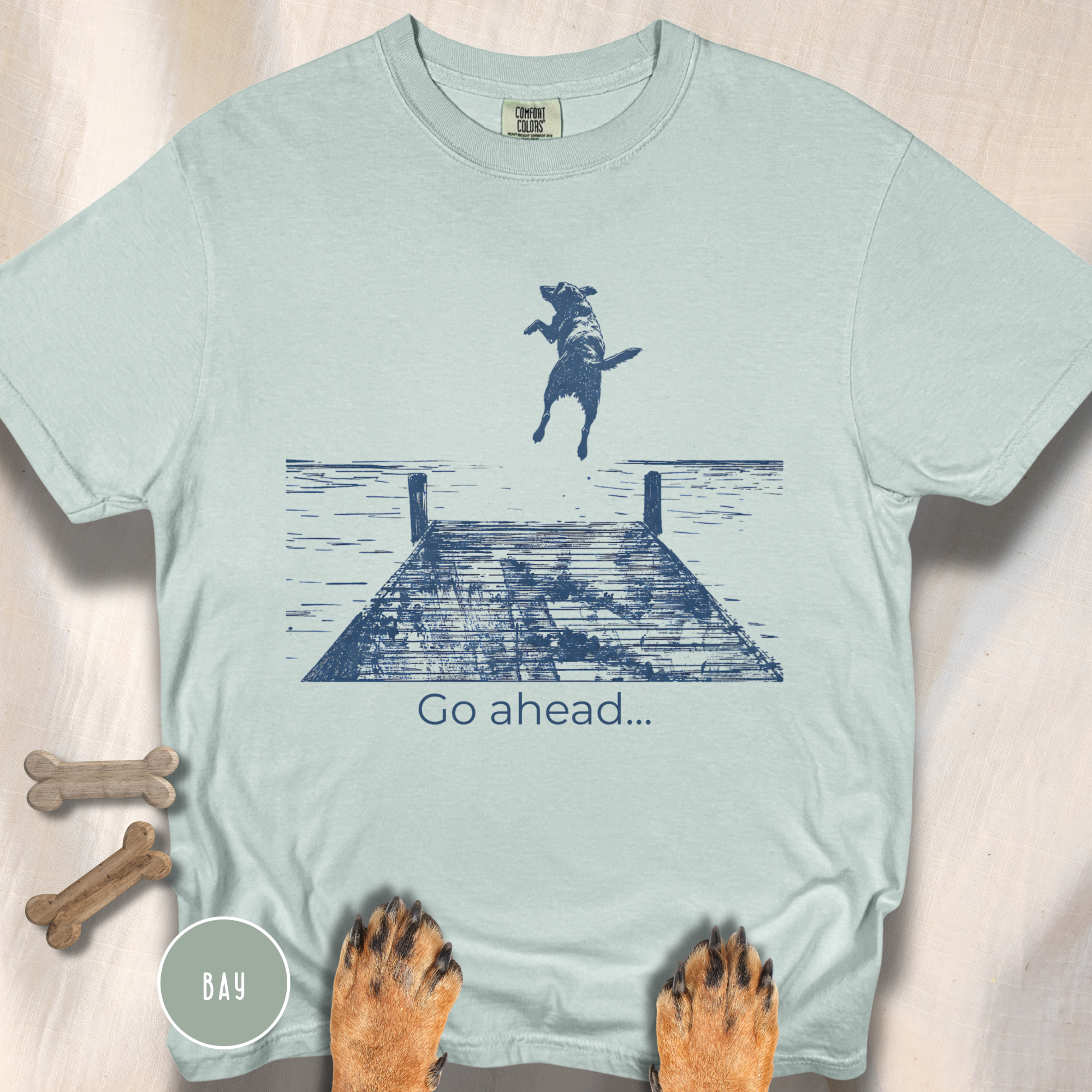 Go ahead...and Jump Dock Dog T-Shirt