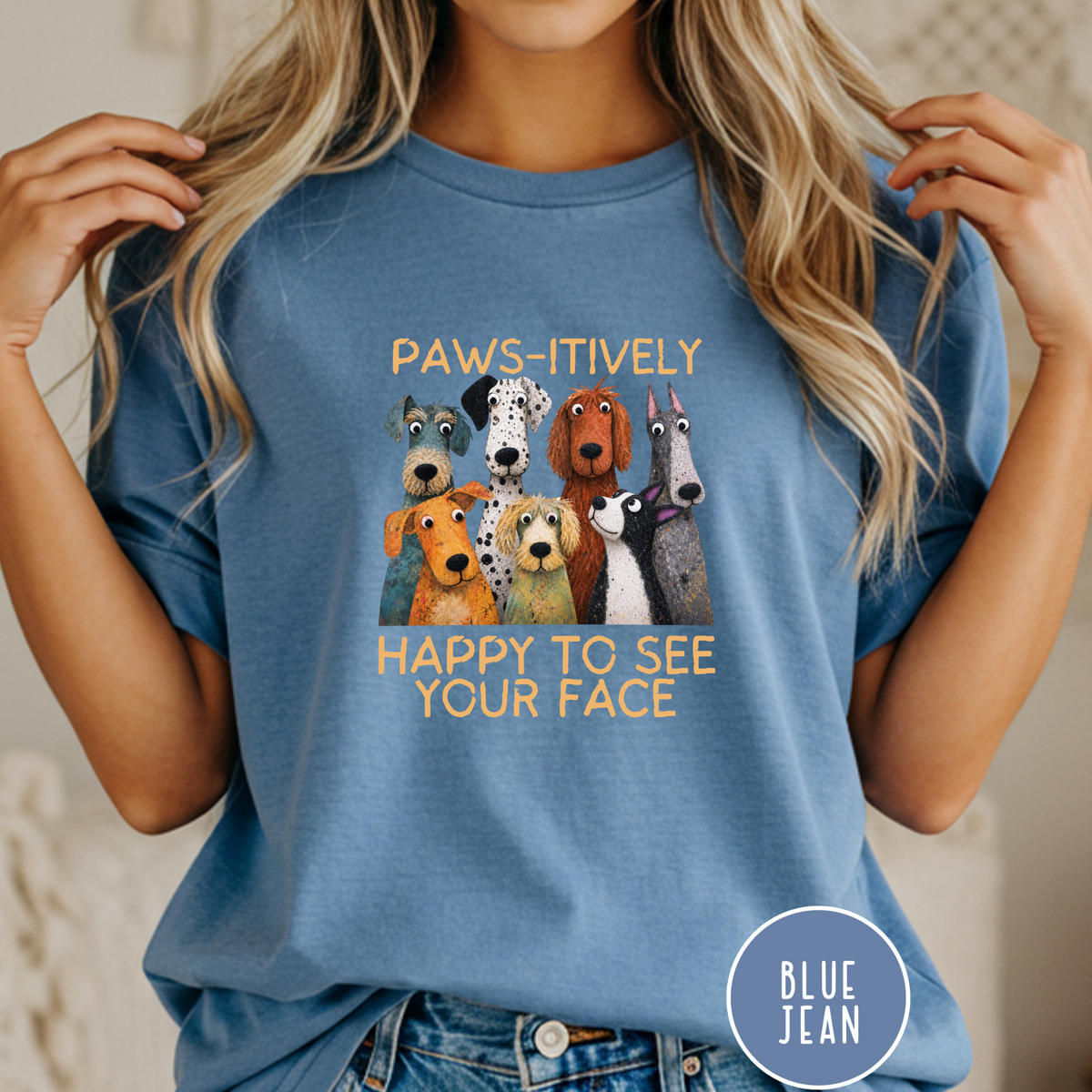 Paws-itively Happy T-shirt