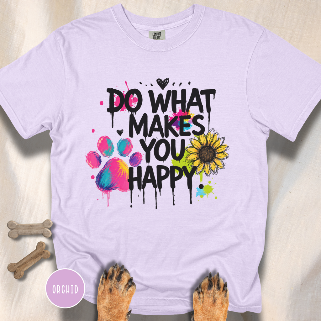 Do What Makes You Happy Sunflower T-shirt