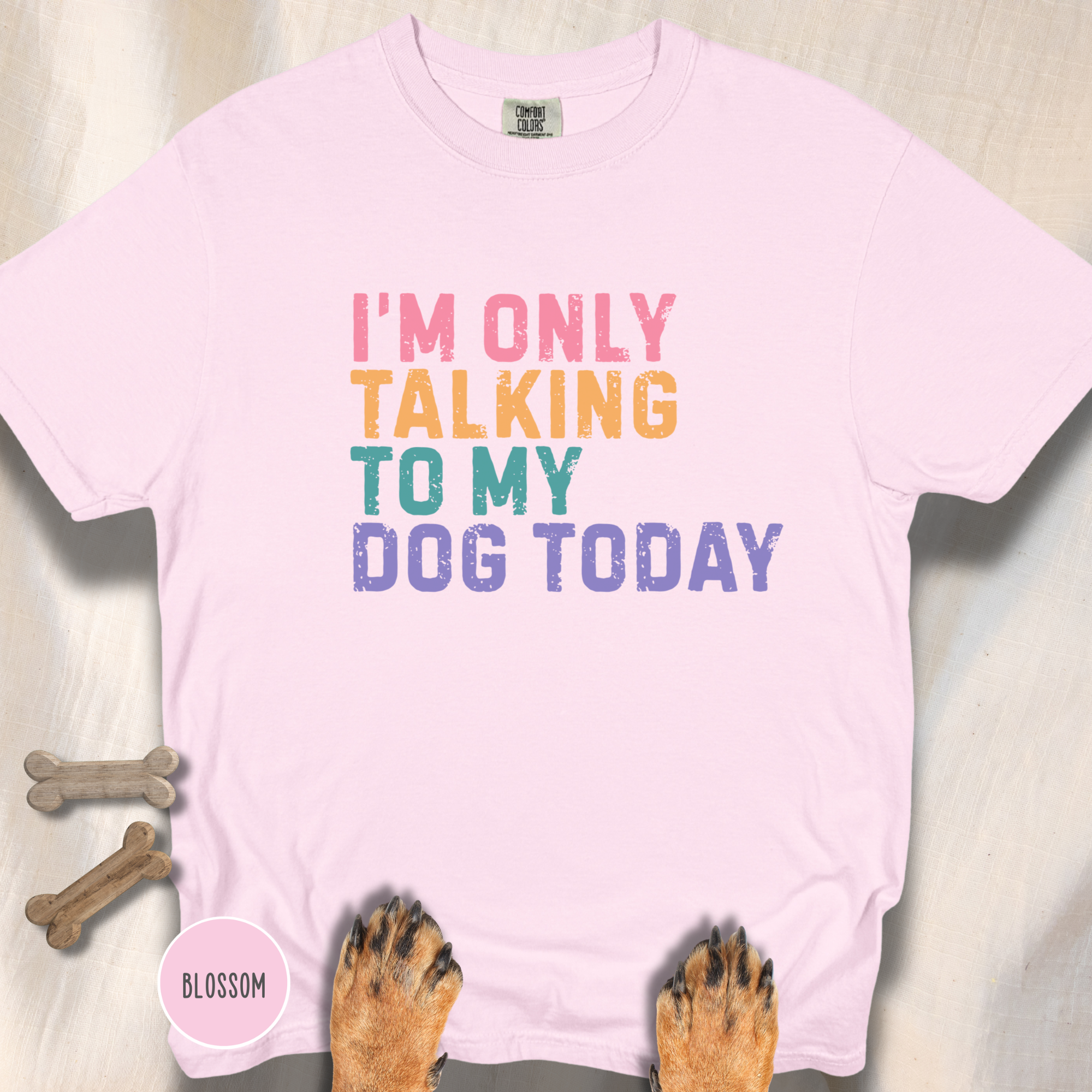 I'm Only Talking to My Dog Today T-shirt