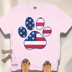 American Flag Pawtriot T-shirt