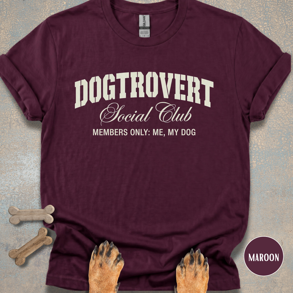 Dogtrovert Social Club T-shirt