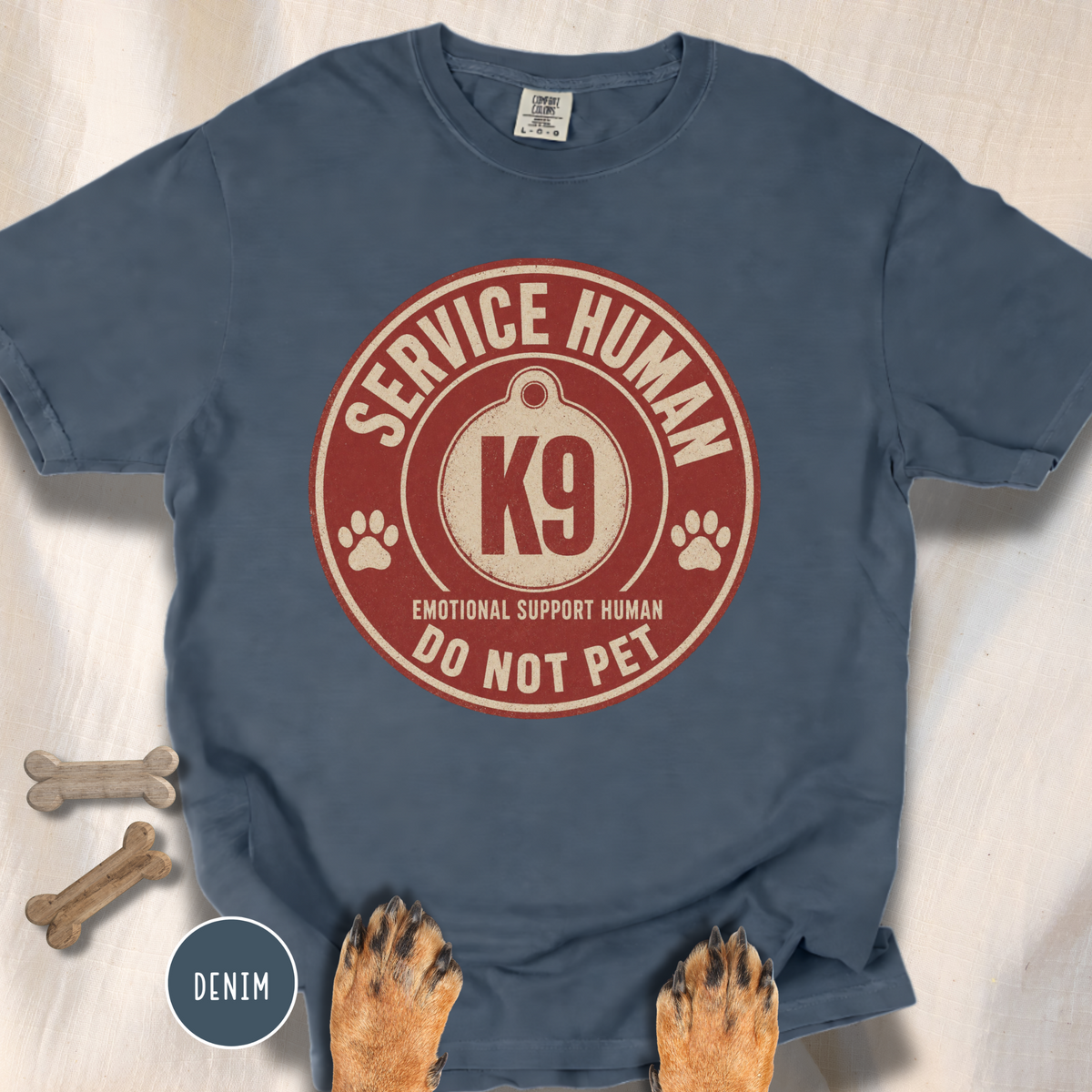 Service Human Do Not Pet  T-shirt