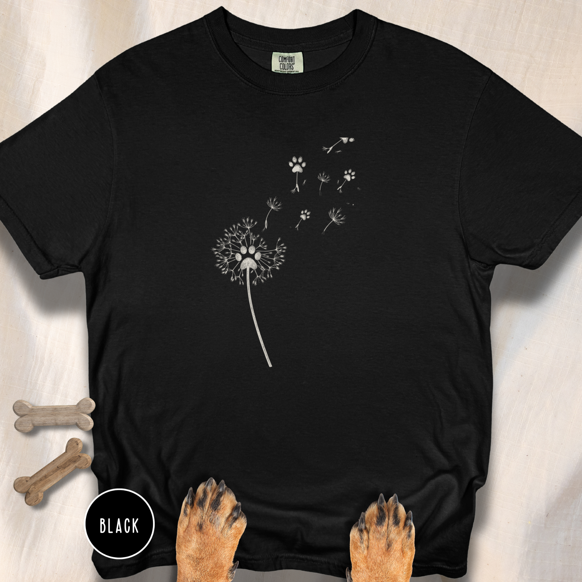 Dandelion Paw T-shirt