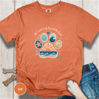 Coastal Dog Lover T-Shirt for Beach Loving Dog Moms