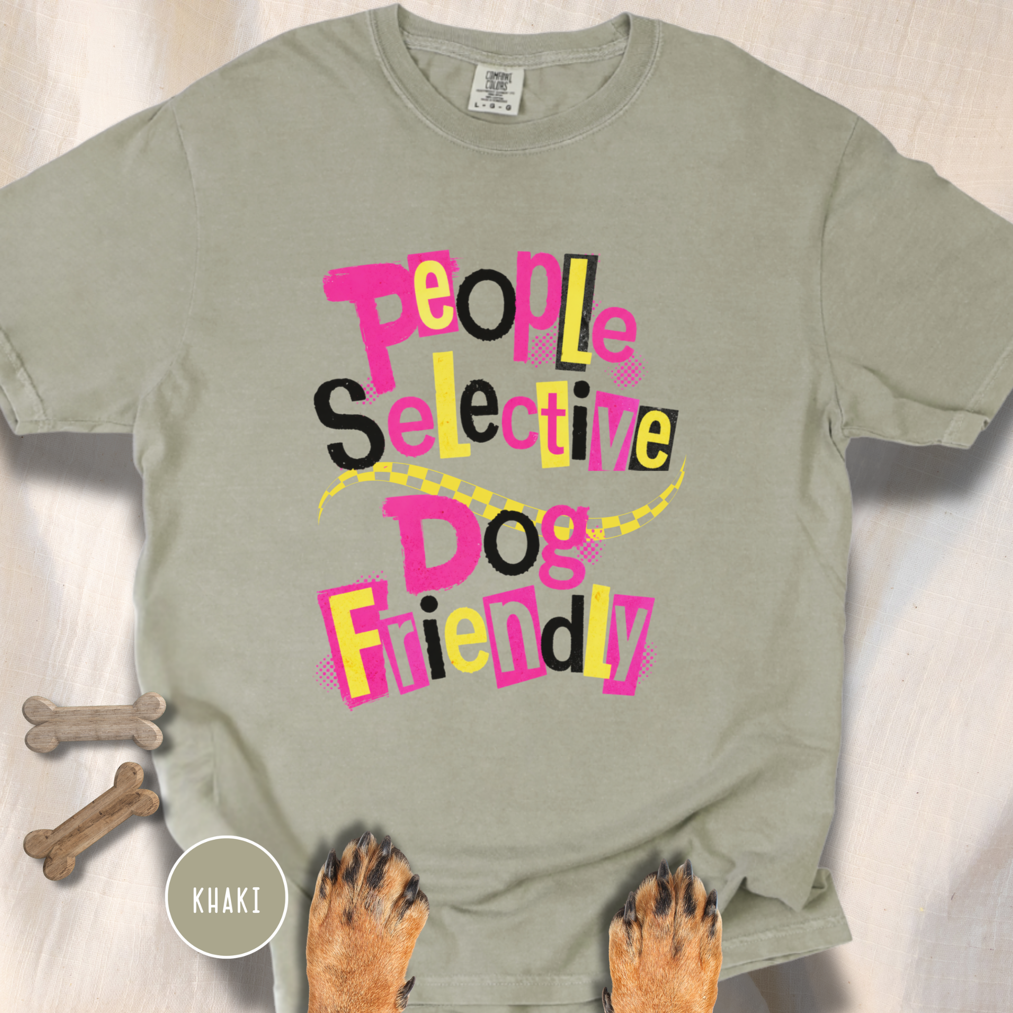 People Selective Dog Friendly T-shirt