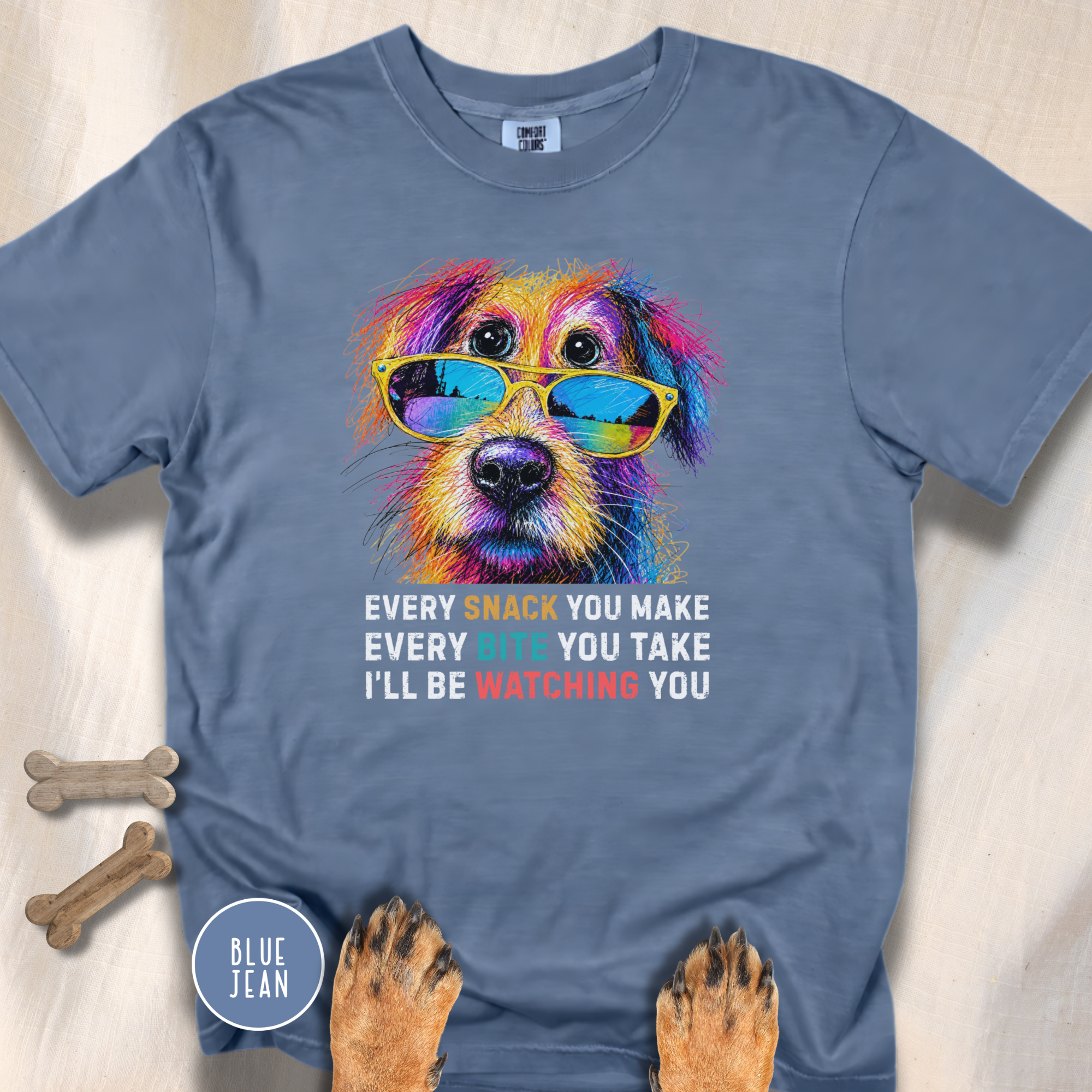 I'll Be Watching You Snack T-shirt