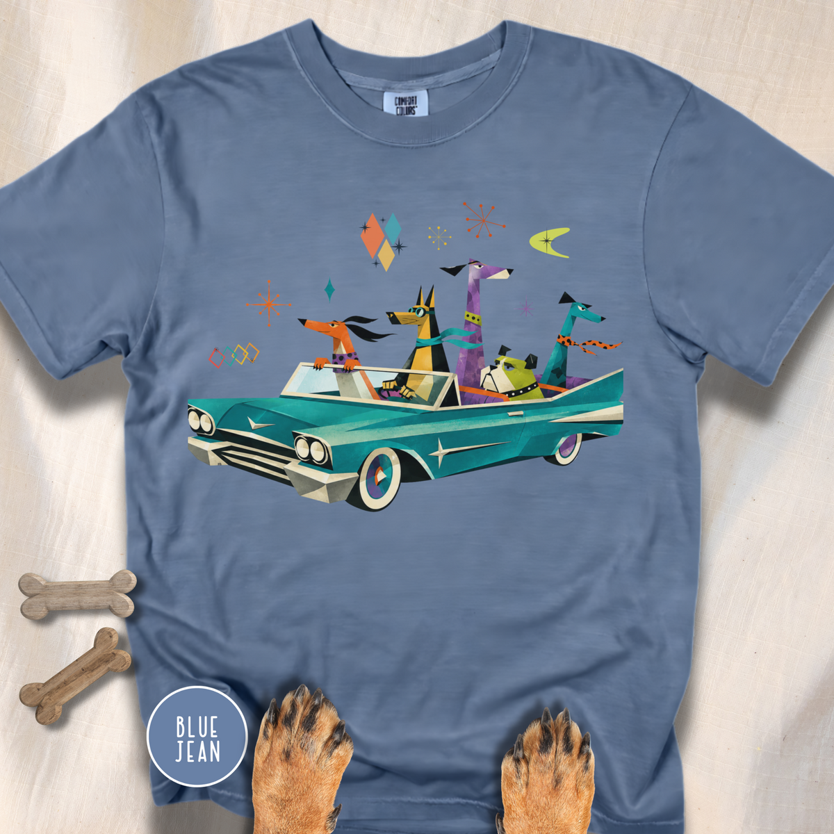 Atomic Dogs Hit the Streets T-shirt