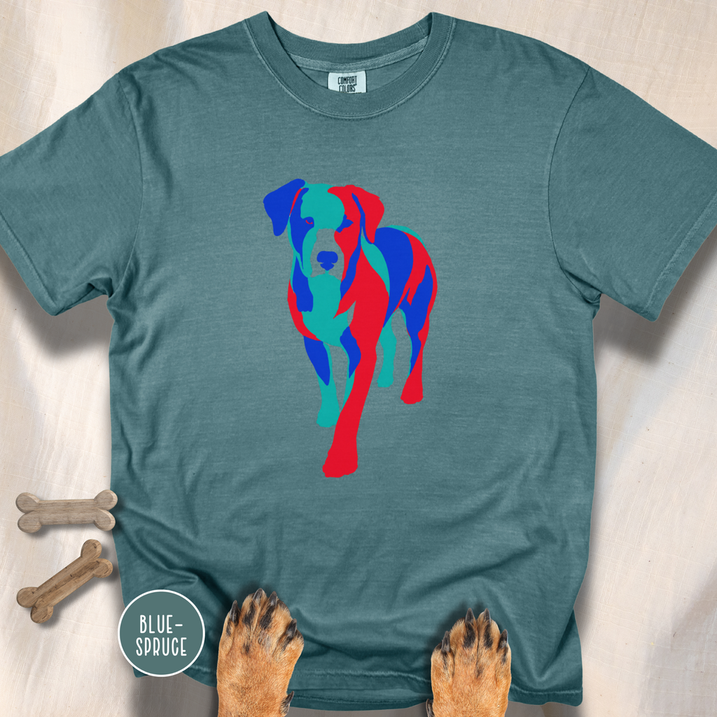 Pop Art Dog T-shirt