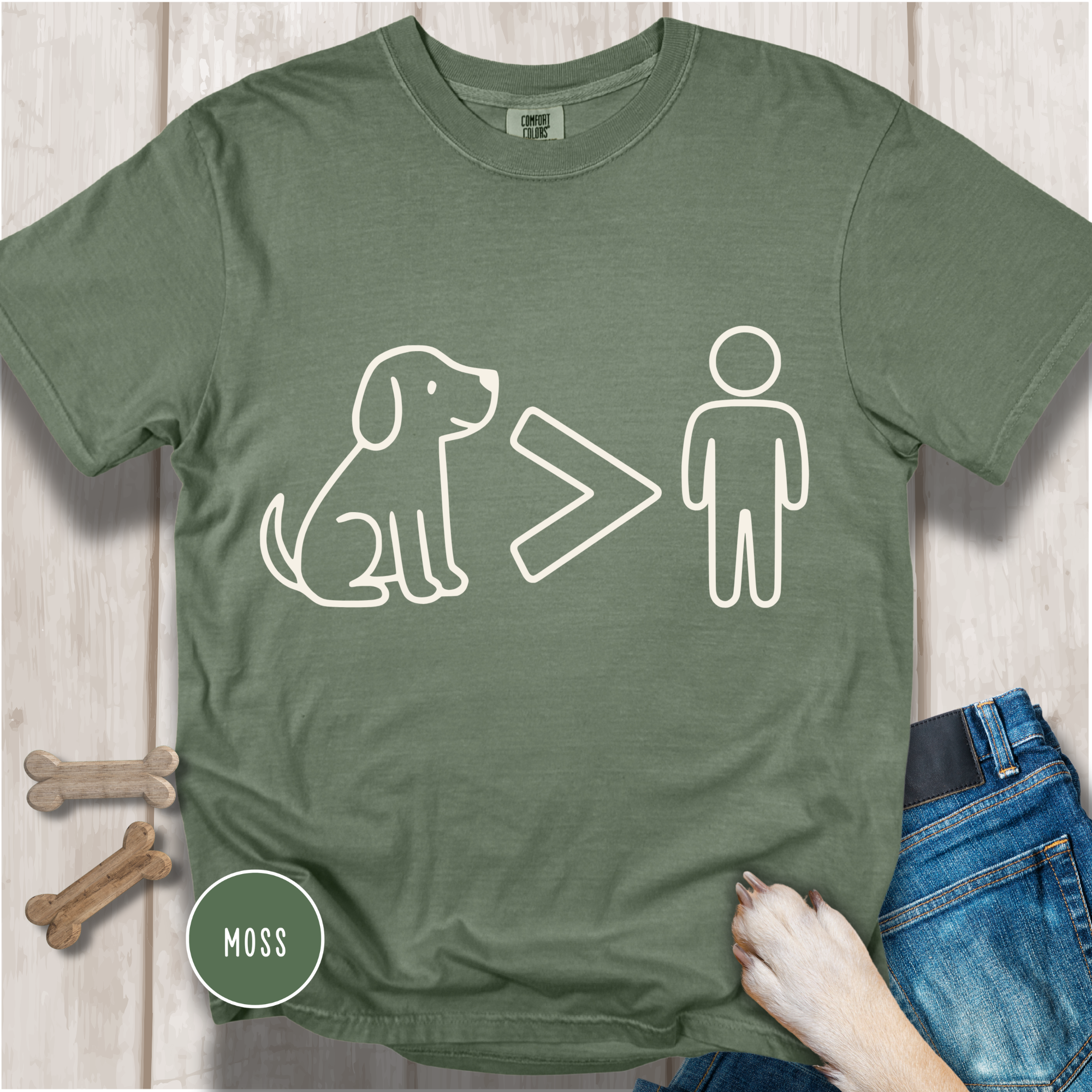 Dogs Over People T-Shirt