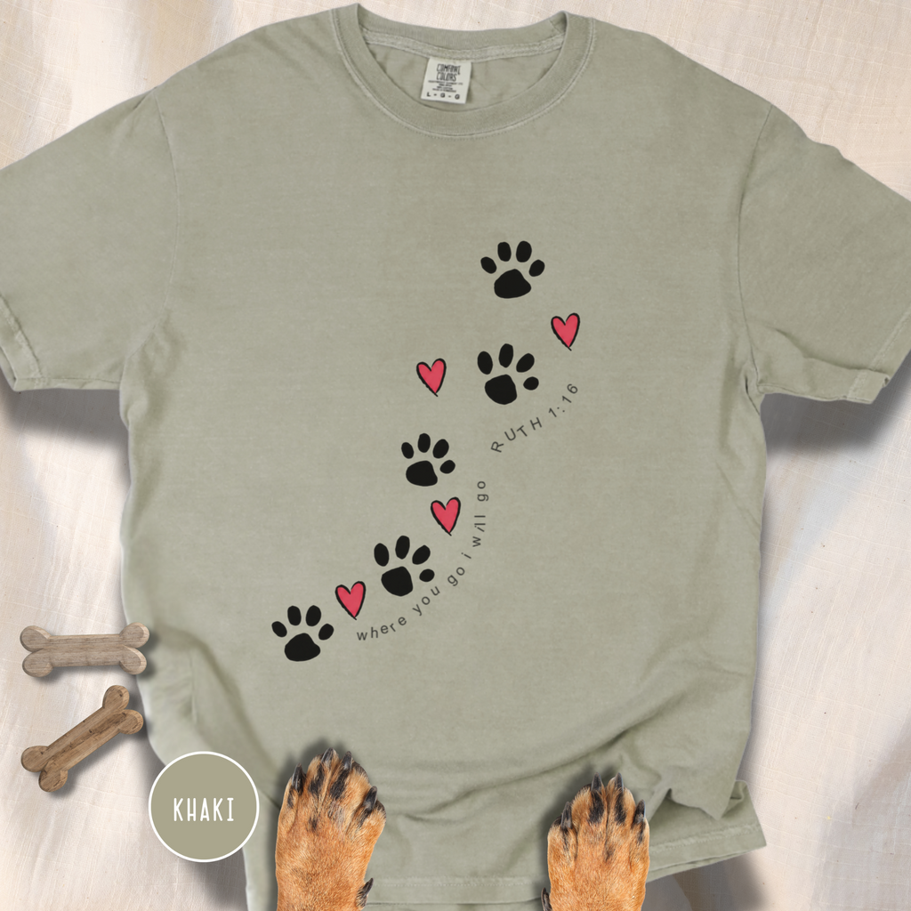 Paws and Hearts Trail T-shirt