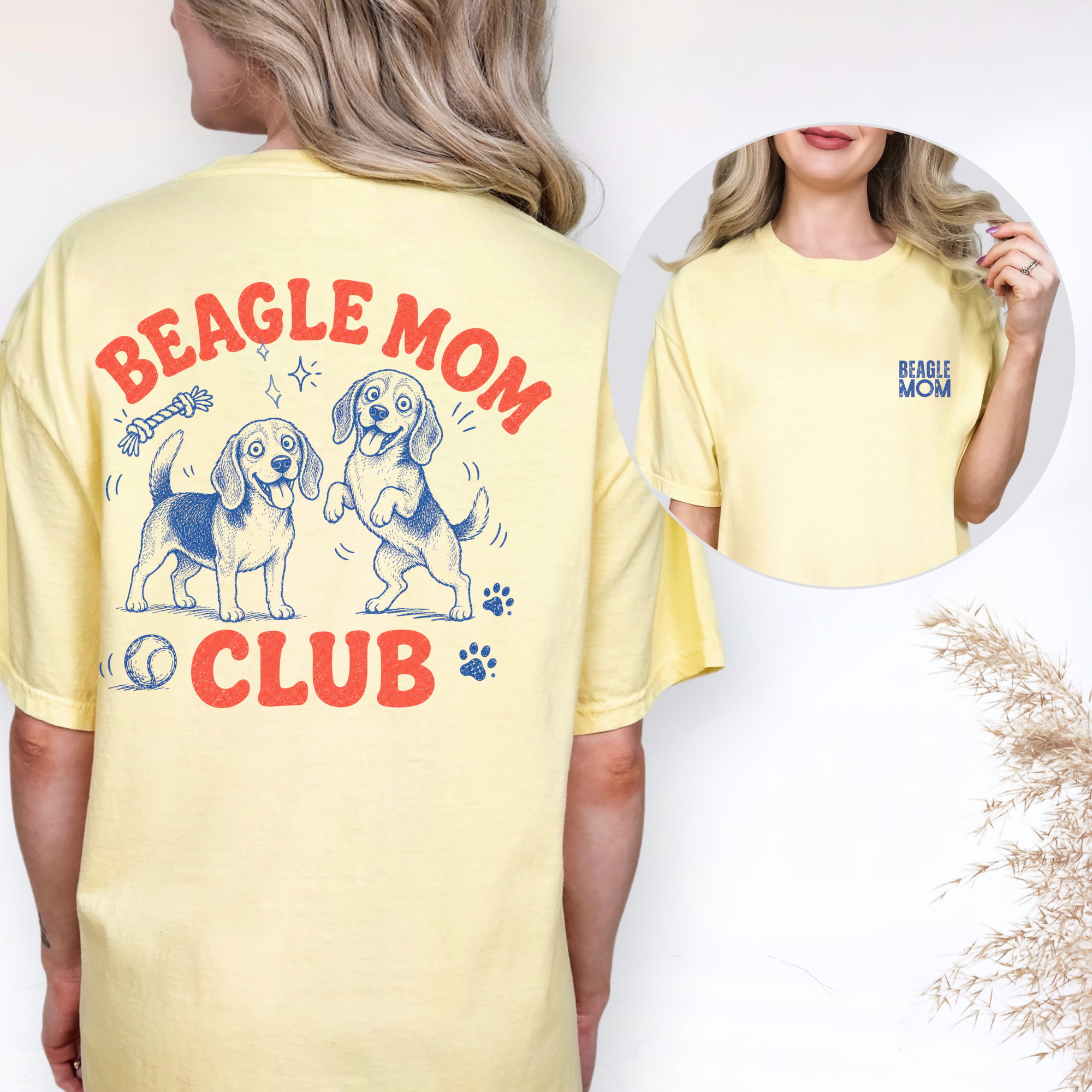 Beagle Mom Club T-shirt