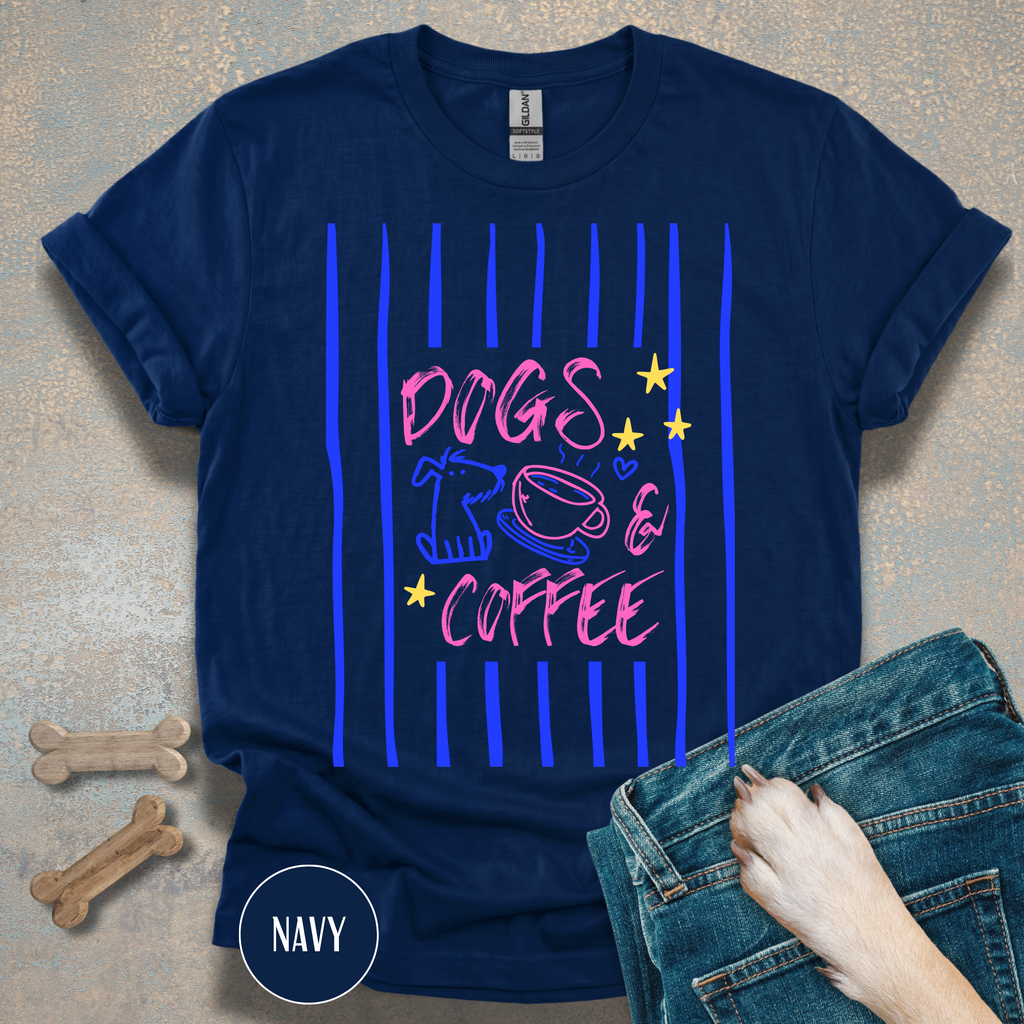 Dogs & Coffee T-Shirt