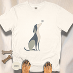 When the Snow Flies Dog T-shirt