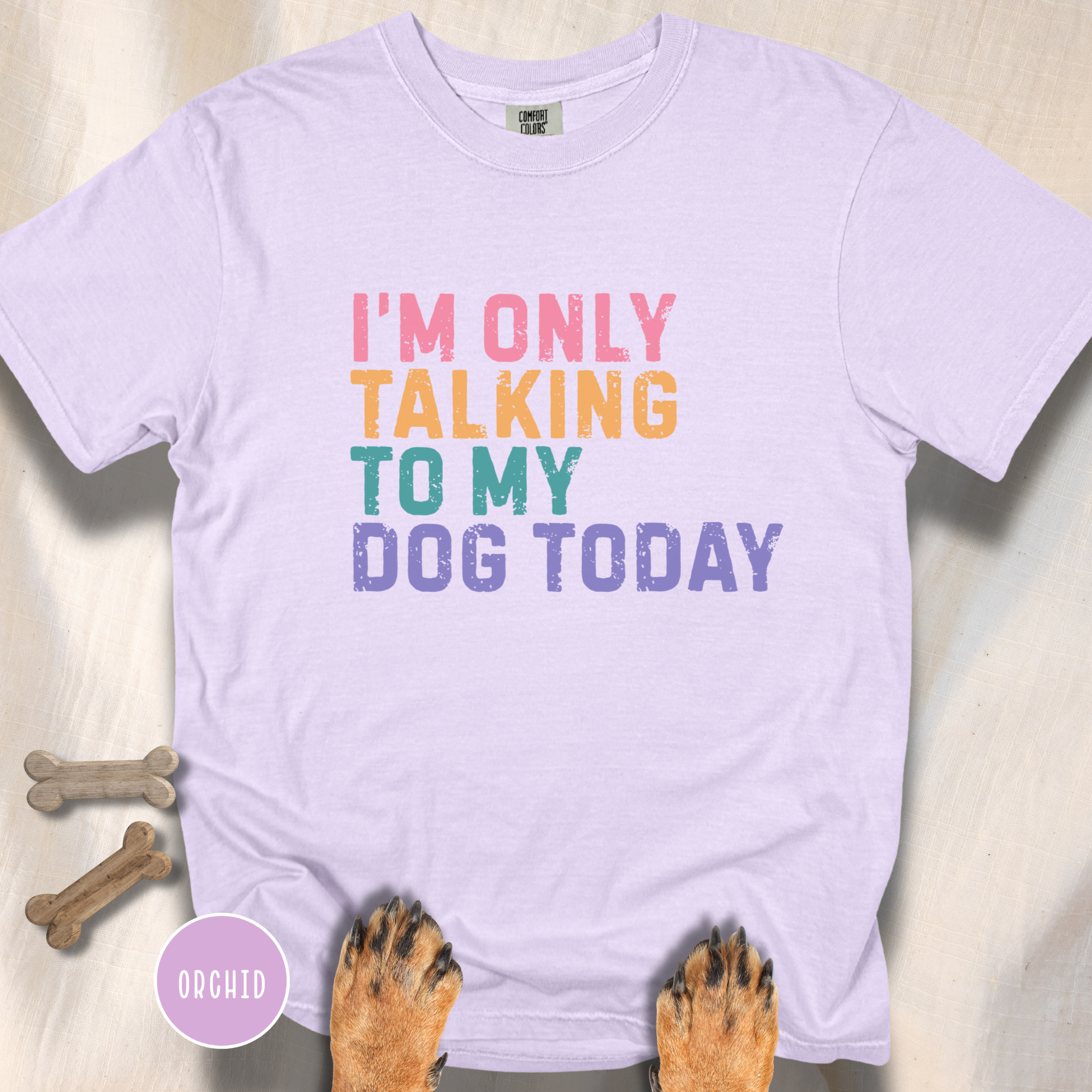 I'm Only Talking to My Dog Today T-shirt