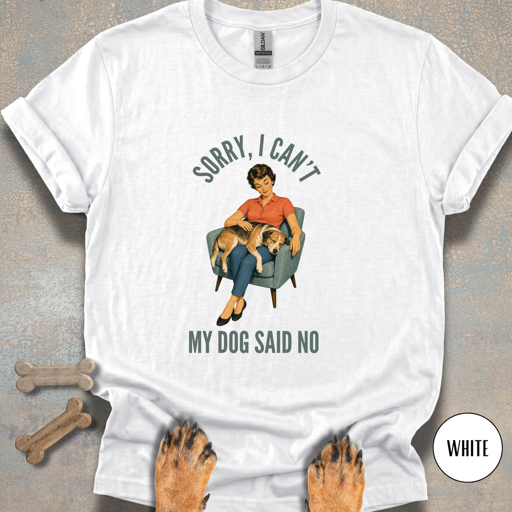 Sorry I Can't, Dog T-shirt