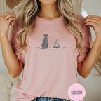 A Dog by the Campfire  T-Shirt