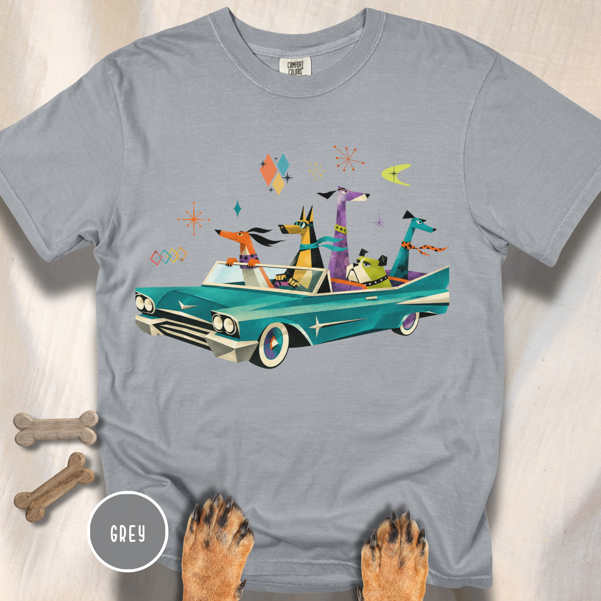 Atomic Dogs Hit the Streets T-shirt