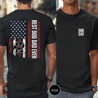Personalized Best Dog Dad Ever Comfort Colors T-Shirt