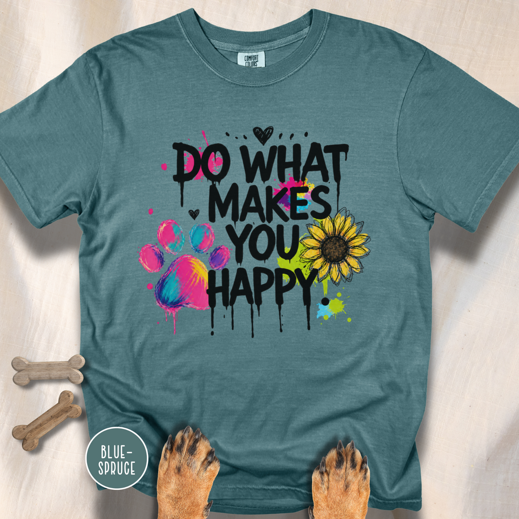 Do What Makes You Happy Sunflower T-shirt