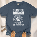 Service Human Do Not Pet T-shirt