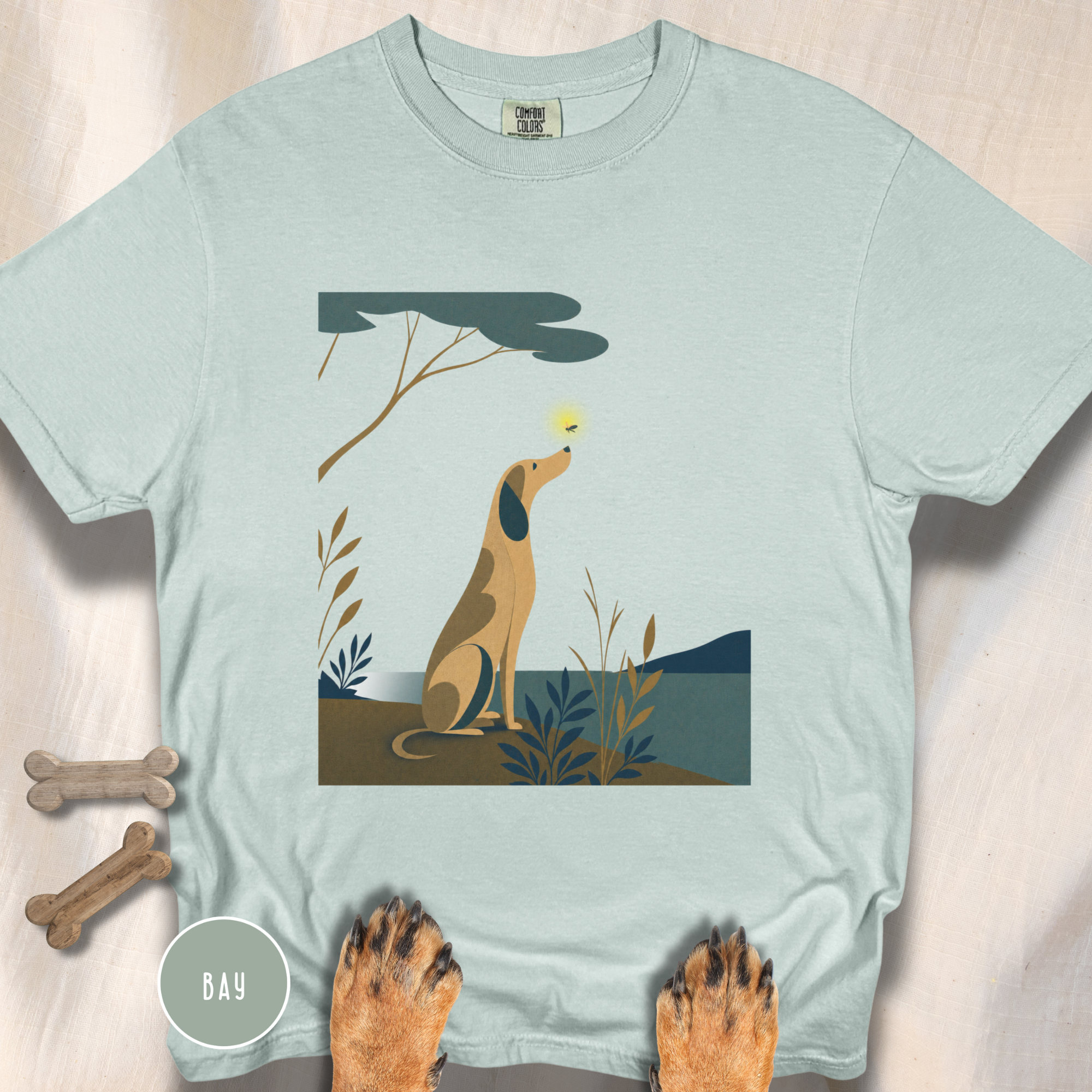 A Dog and a Firefly T-shirt