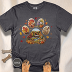 Fall in New England Dog Paw T-shirt