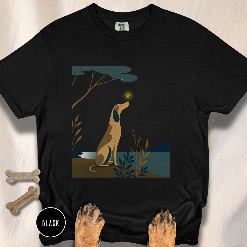 A Dog and a Firefly T-shirt