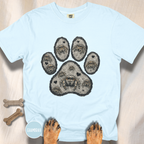 Jumping Spider Paw Print T-shirt