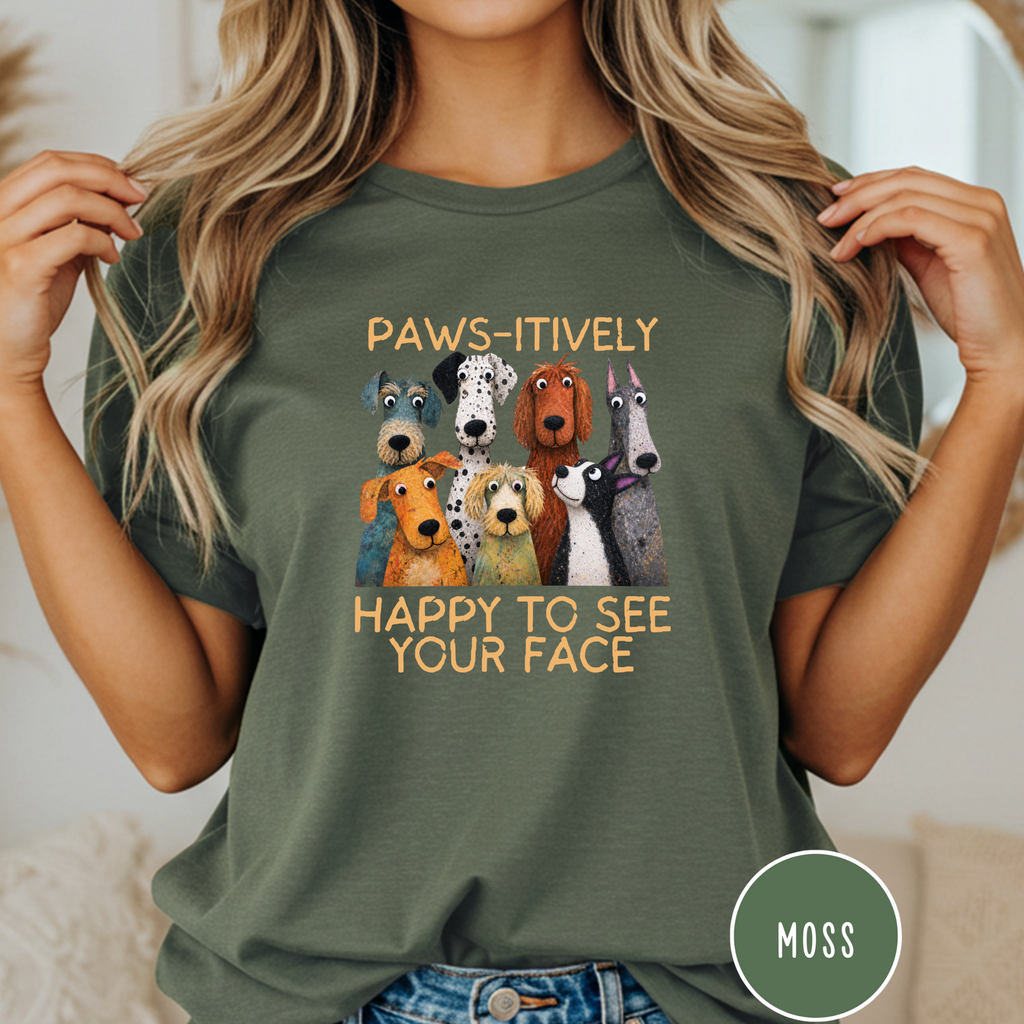 Paws-itively Happy T-shirt