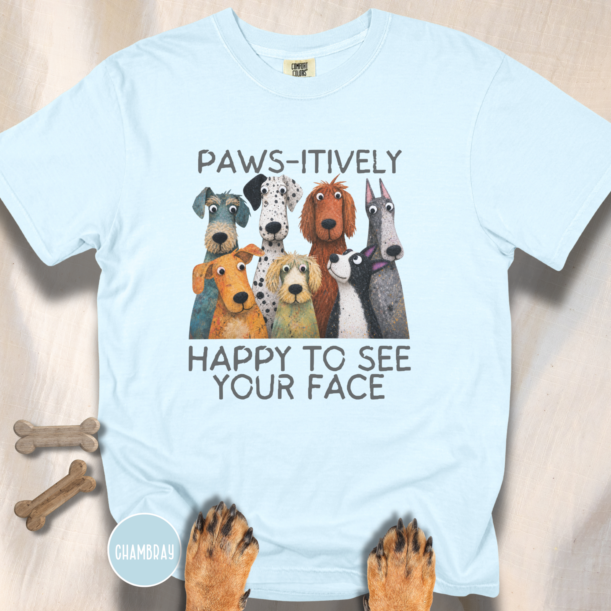 Paws-itively Happy T-shirt