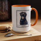 Personalized Heritage  Pet Portrait  Mug from Your Photo