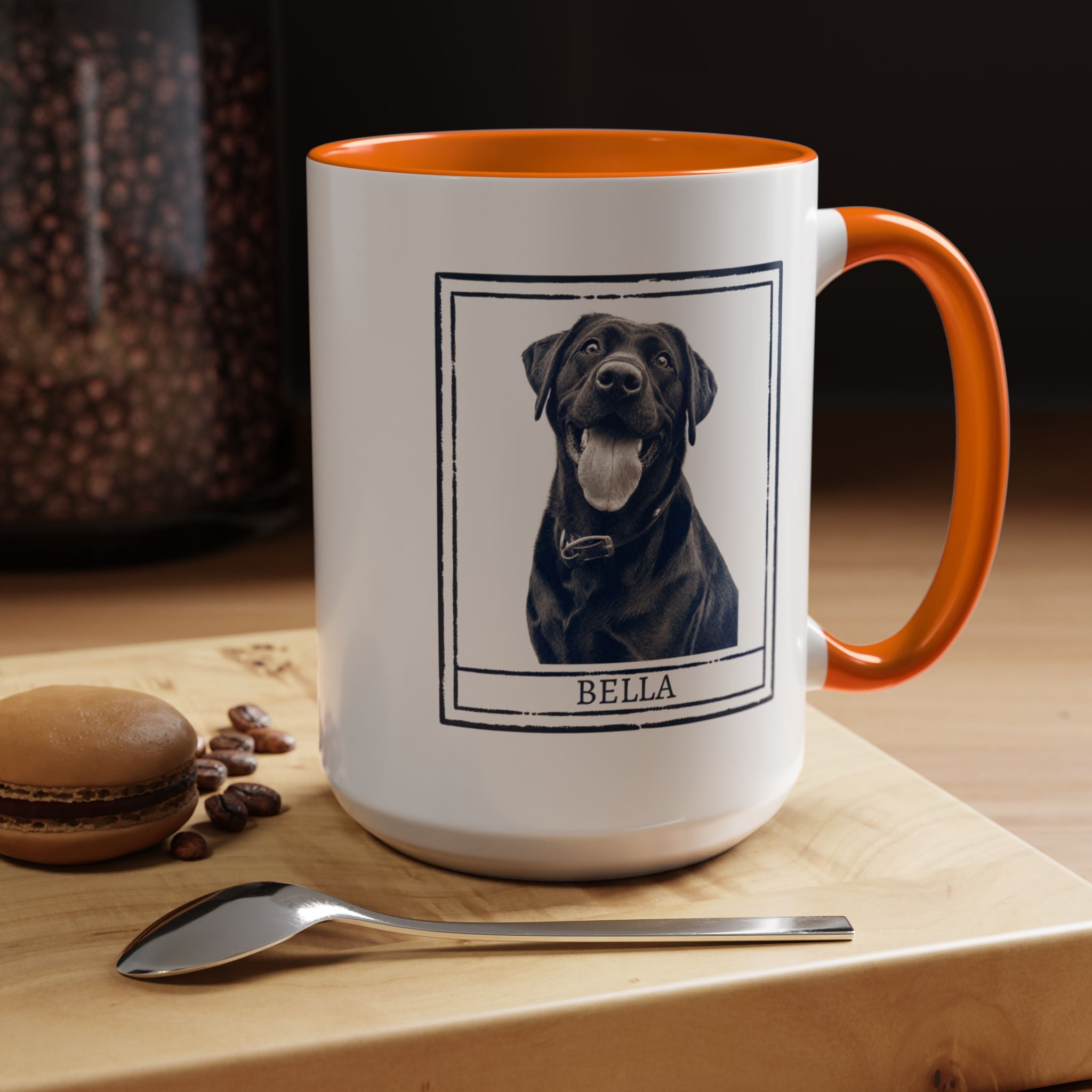 Personalized Heritage  Pet Portrait  Mug from Your Photo
